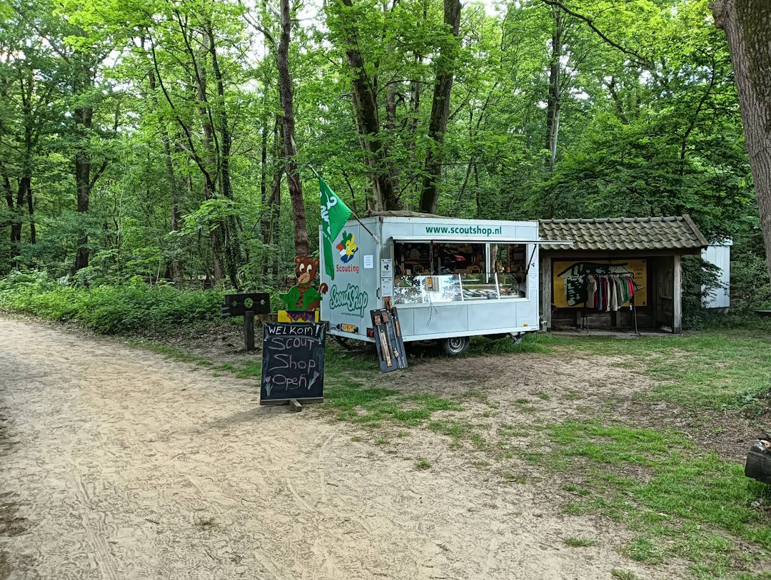 Mobiele scoutshop Ada's Hoeve